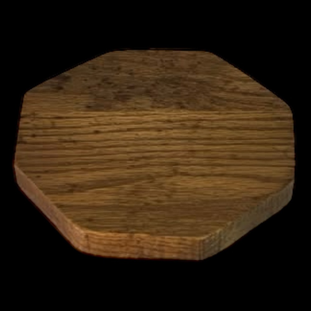 Wooden Display Pedestal Stand Trivet for Art Vases Display
